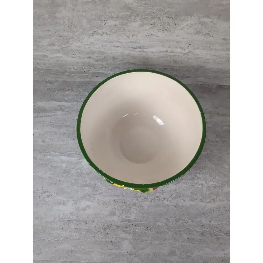 Nesting‎ Mixing Bowls Set Of 3, Apple Tree Design, Ceramic